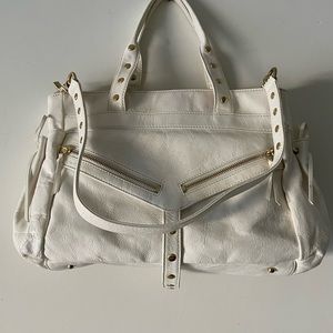 BOTKIER Ivory Purse white with zippers